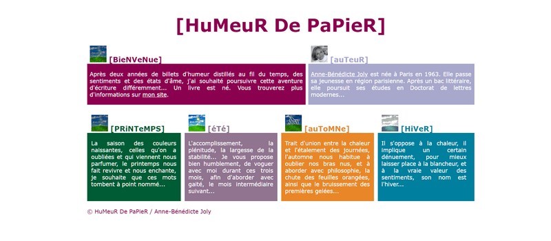 Humeur de papier