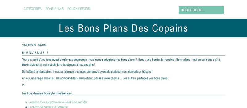 Les Bons Plans Des Copains